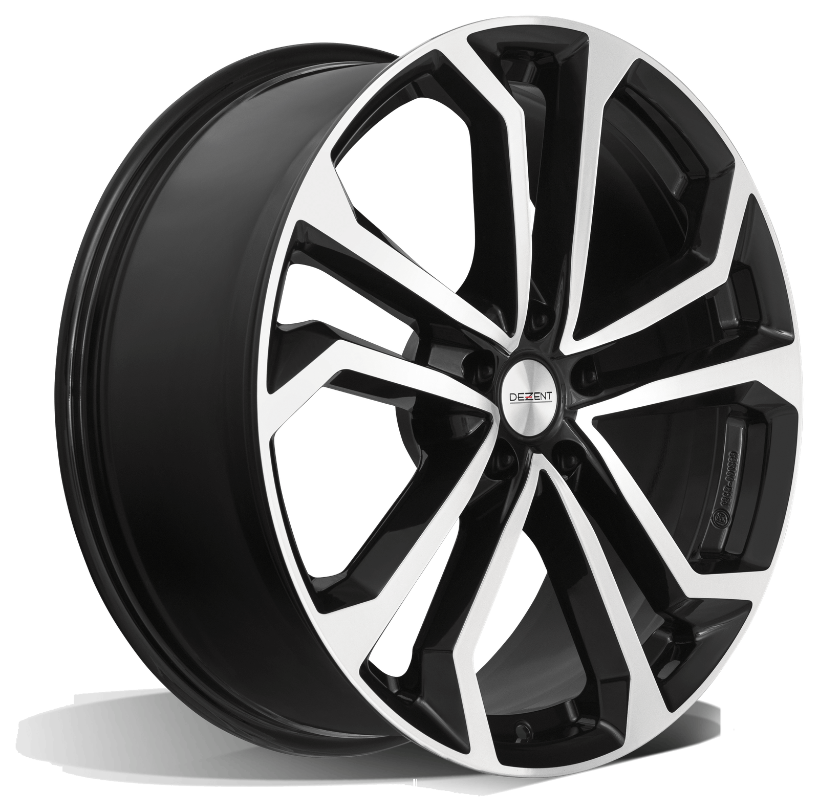 Felga TA — black gloss front polished