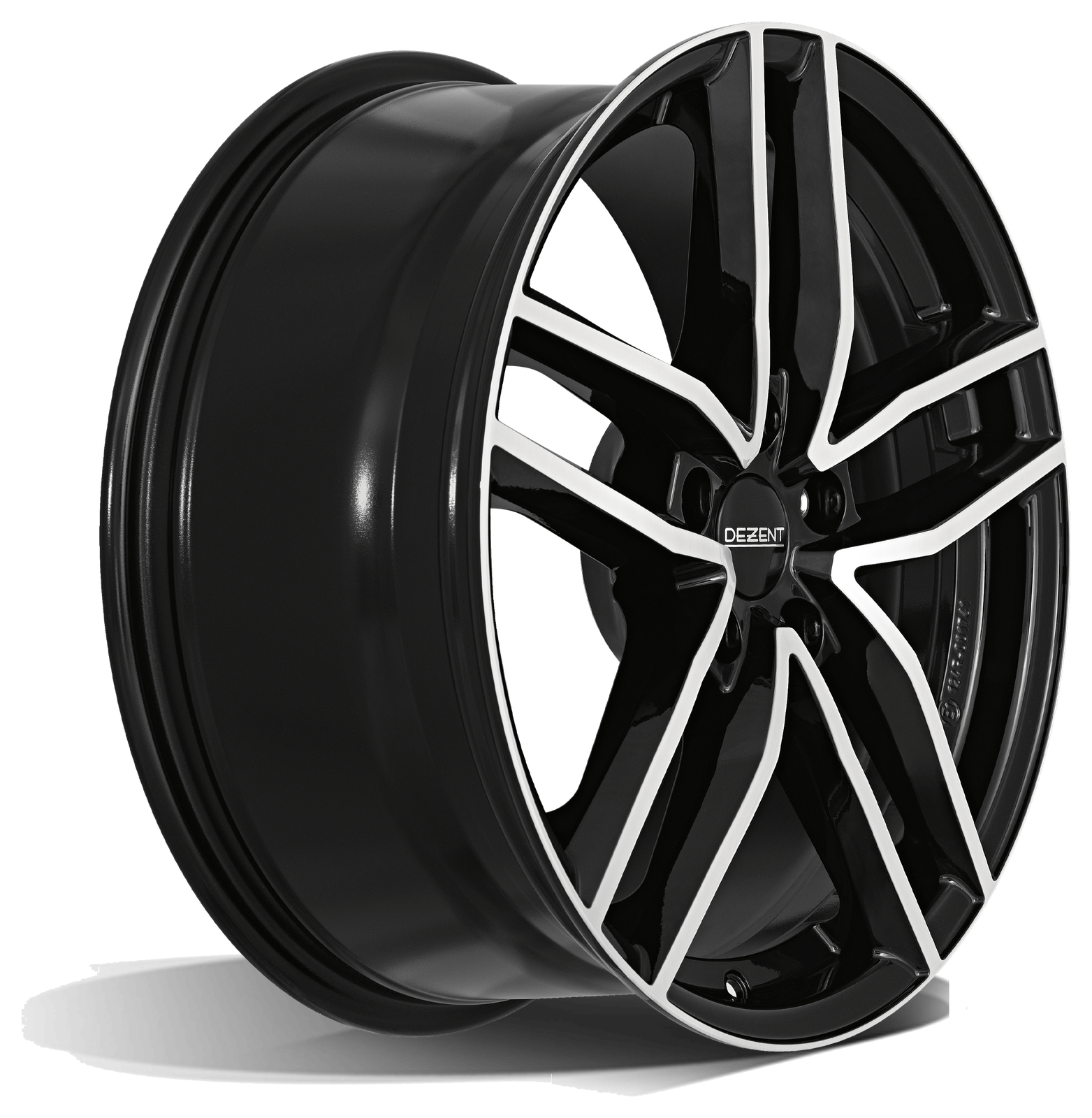 Felga TR — black gloss front polished
