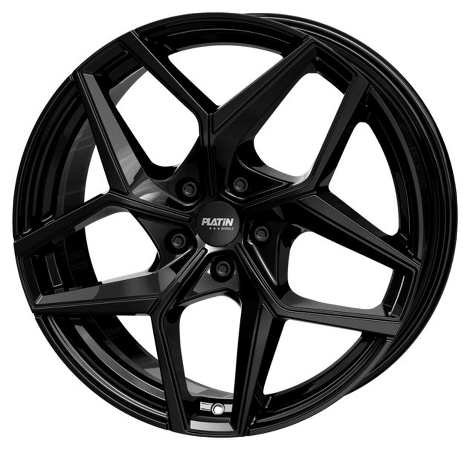 Felga P128 — BLACK GLOSSY