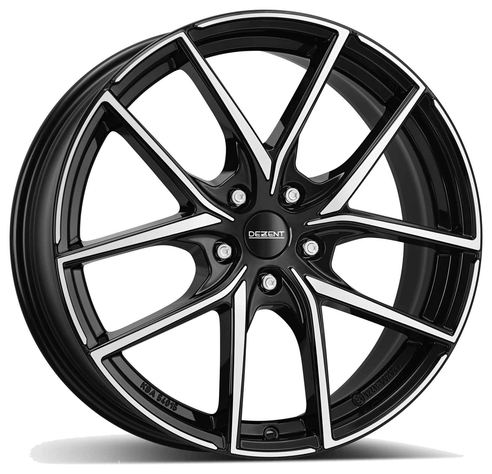 Felga TO — black gloss front polished