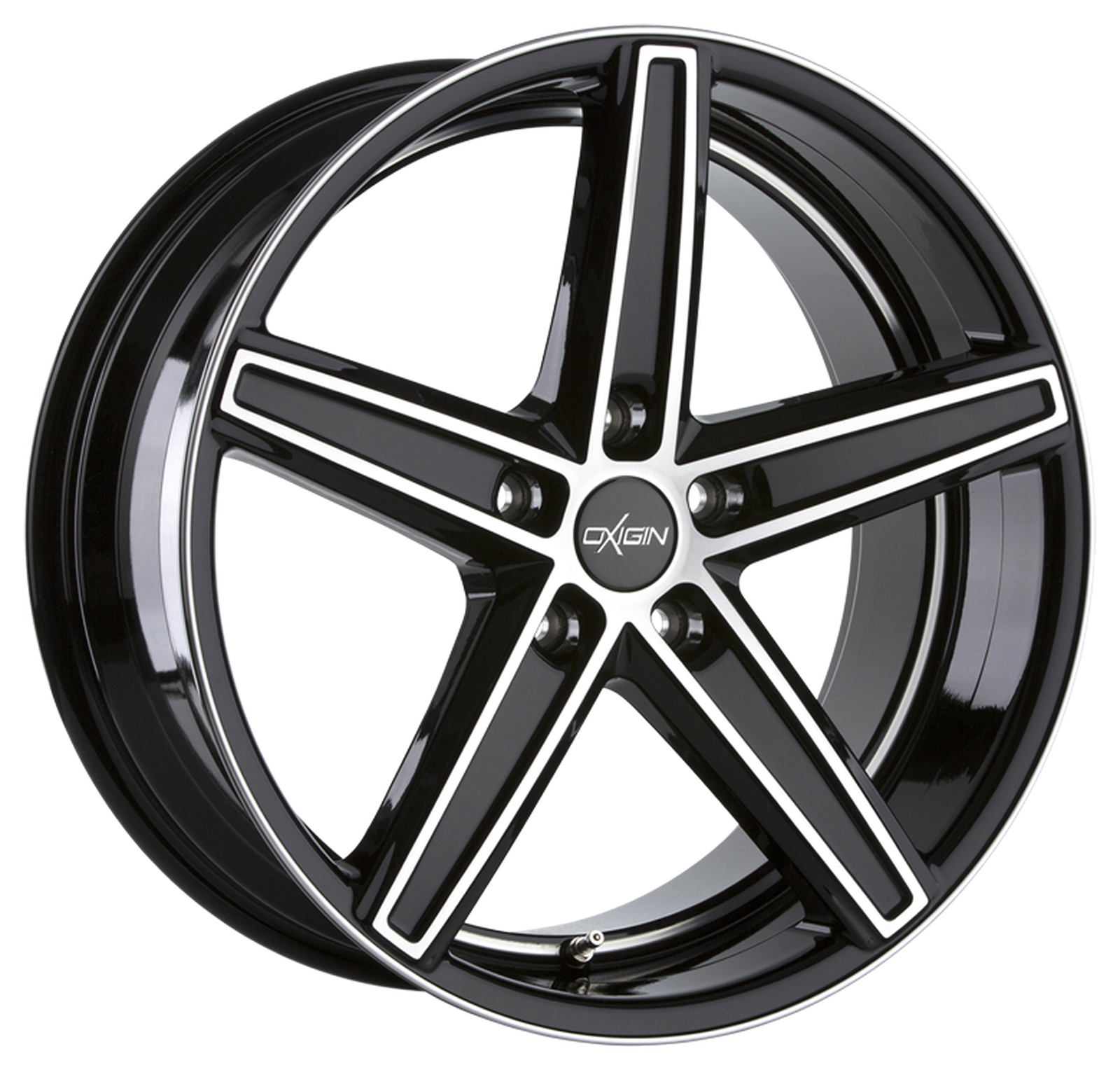 Felga 18 Concave — BLACK FULL POLISH